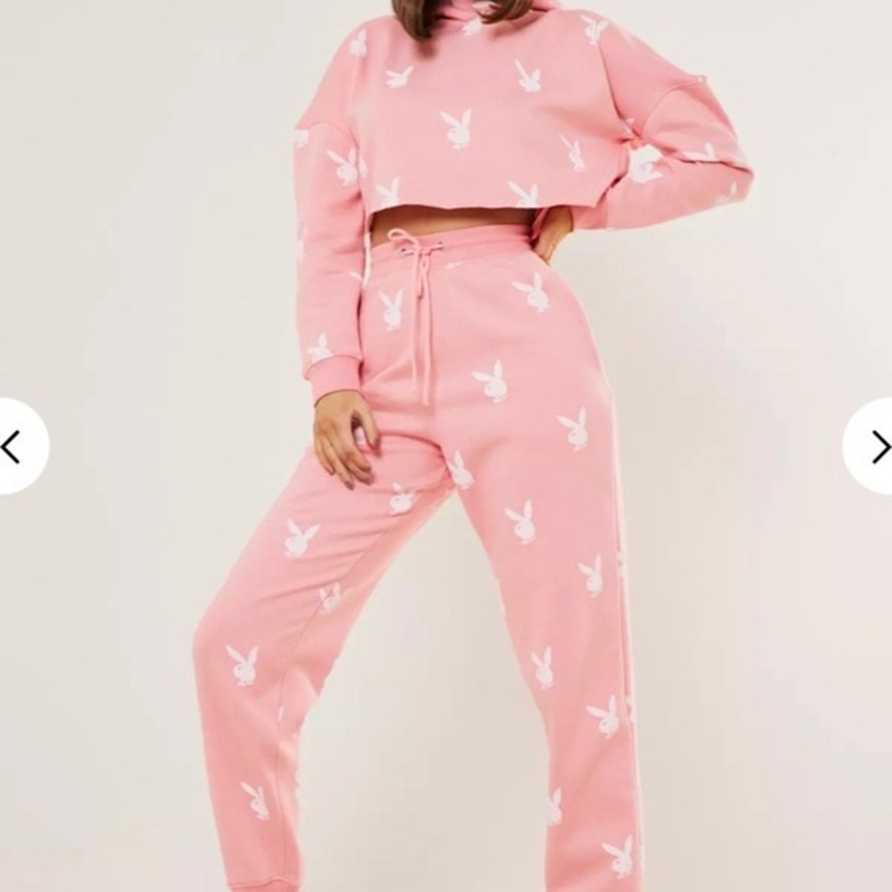 PLAYBOY SWEATSUIT SET AVAILABLE IN MULTIPLE COLORS